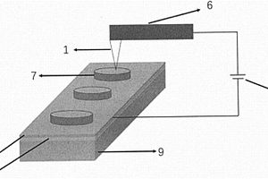 制备亚微米周期任意极化图案铌酸锂微盘腔的方法