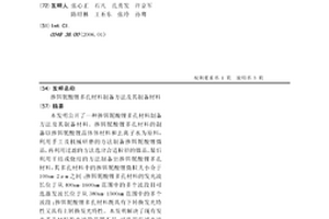掺铒铌酸锂多孔材料制备方法及其制备材料