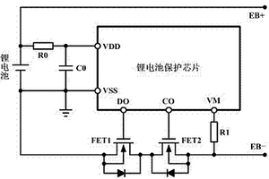 带精确延时及休眠功能的单节锂电池保护芯片