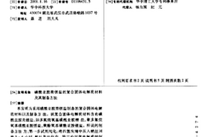 磺酰亚胺类锂盐的复合固体电解质材料及其制备方法