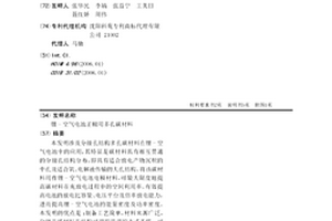 锂-空气电池正极用多孔碳材料