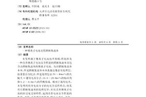 锂离子电池及其阴极集流体