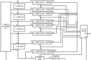 基于单片机控制的三元锂电池大电流均衡方法