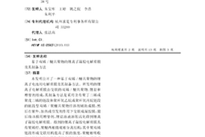基于双烯/醚共聚物的锂离子凝胶电解质膜及其制备方法