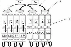 车用锂电池新型连接电路