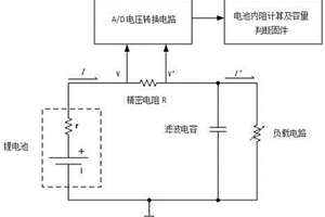 锂一次性电池容量监测电路