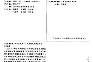 钮扣式锂离子二次电池及其制备方法