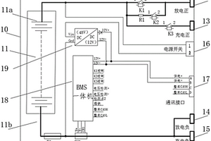 AGV车适用的锂电池动力系统