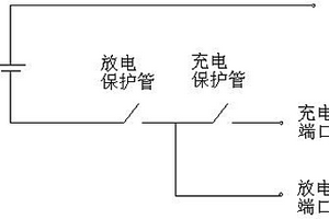 锂电池保护板分口接线结构