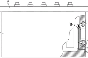 锂电池组用散热结构