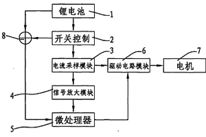 锂电池充电钻限流延时保护电路