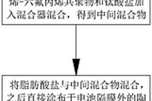 锂电池隔膜涂层及其制备方法
