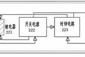 锂电池叉车电源延时控制系统