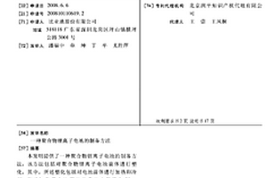 聚合物锂离子电池的制备方法