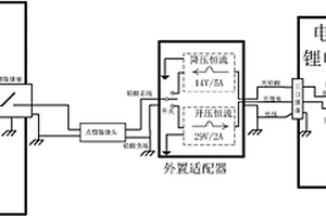 用于24V锂电池与车载12V铅酸电池的双向互充系统