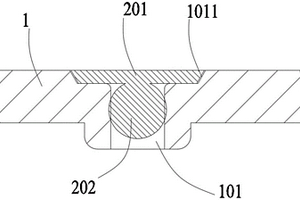 锂电池注液孔用密封结构