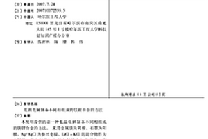 低温电解制备不同相组成的镁锂合金的方法