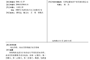 高安全性、高动力性锂离子动力电池