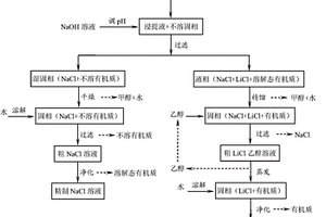 聚苯硫醚生产过程中含锂混盐综合回收利用方法