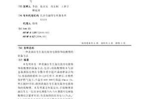 表面自生长氮化钛导电膜修饰钛酸锂的制备方法