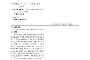 复合纳米纤维锂电池隔膜及其制备方法