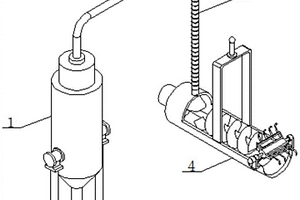 锂电池负极材料石墨化用产品移动吸料机构