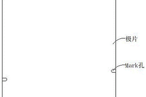 改善方型锂离子电池打Mark孔后极片强度的方法