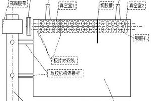 用于锂电池极片极耳贴胶的工装