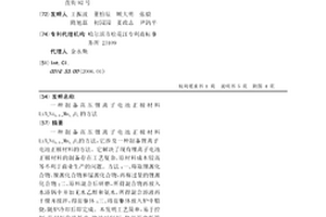 制备高压锂离子电池正极材料LiXyNi0.5-yMN1.5O4的方法