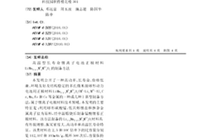 高温型长寿命锂离子电池正极材料LiMn2-x-yMIxMIIyO4的制备方法