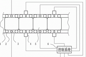 锂电正极材料推板炉用推板自动纠偏装置