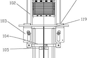 锂电池夹具拉紧机构