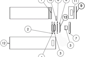 带有TYPE-C端口的双重无线充放一体锂电池