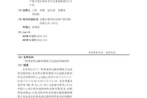 非水性电解质锂离子电池的负极材料