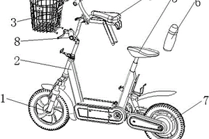 多功能踏板锂电电动车