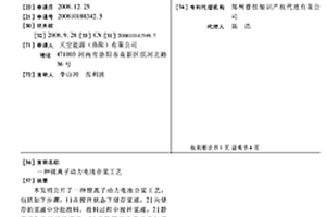 锂离子动力电池合浆工艺