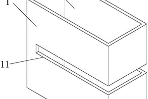方型锂离子电池模组冷却箱