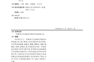 锂离子电池硬炭负极材料的制备方法