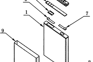 端盖一次注塑成型的整体式锂电池