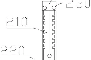 具有两端出极耳聚合物锂电池极耳接触夹具板的热压层板