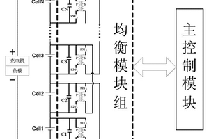 多单体串联动力锂电池组充放电均衡电路