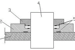 生产磷酸铁锂的推板炉检测孔密封结构