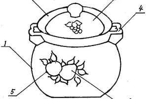 高温锂瓷汤煲