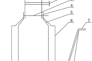 锂离子电池负极材料混料机的简易下料转运装置
