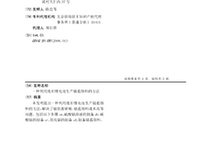 利用废旧锂电池生产钴蓝颜料的方法