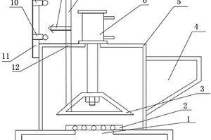 锂离子电池负极材料清碎工序的物料预碎装置