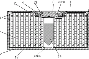 具有刻痕的微型锂离子电池