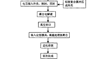 胶态电解质聚合物锂离子二次电池的制造方法