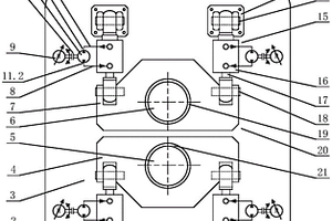 锂电池极片轧机泵控弯辊液压系统及弯辊装置