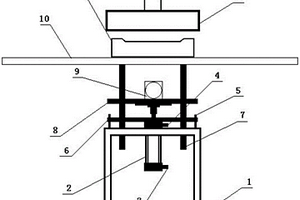 锂电池正极材料震钵插孔装置
